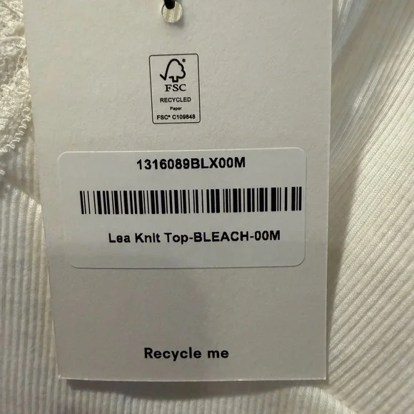 Reformation Lea Knit V-Neck Tank - Picture 4 of 4